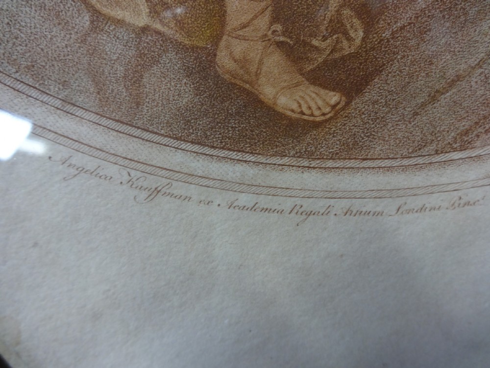 Regency Engraving by Angelica Kauffman View III