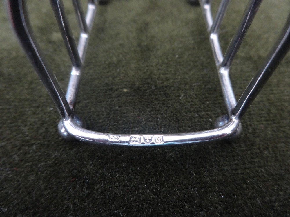 Nice Pair Toast Racks Chester 1904 View II