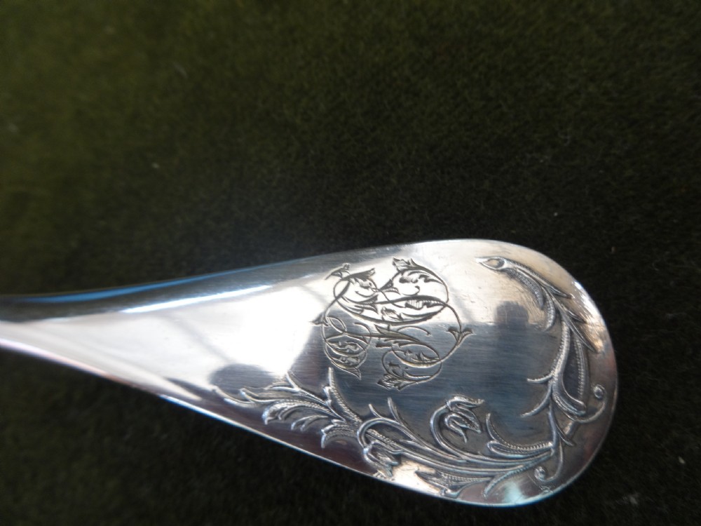Boxed Set of French Boulenger Silver Spoons and Forks View II