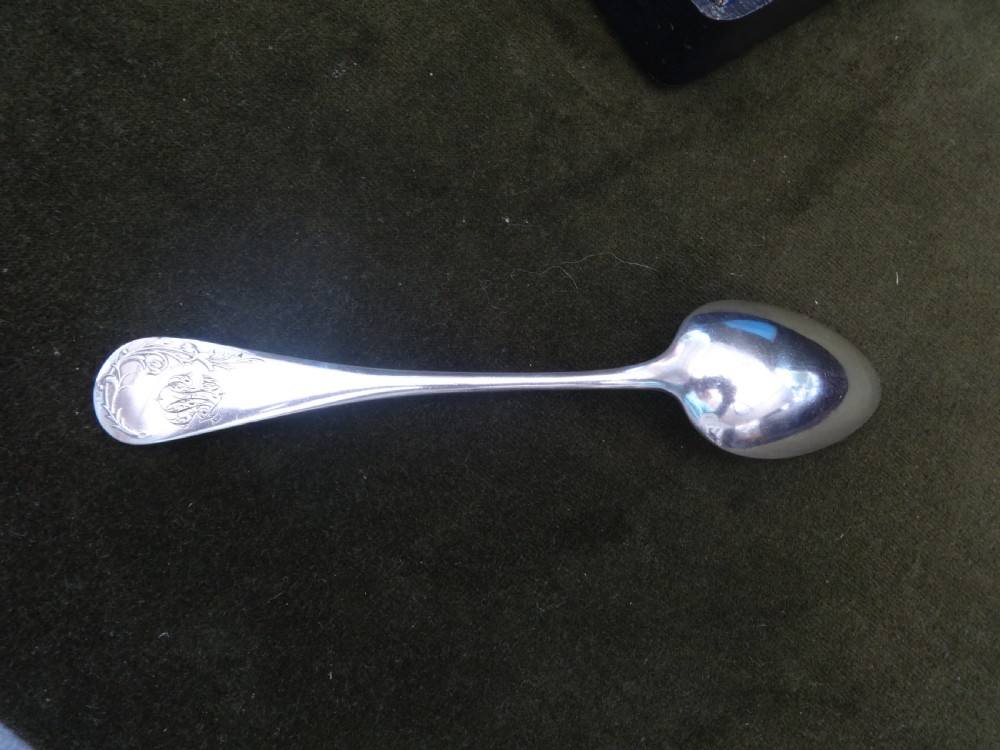 Boxed Set of French Boulenger Silver Spoons and Forks View VI