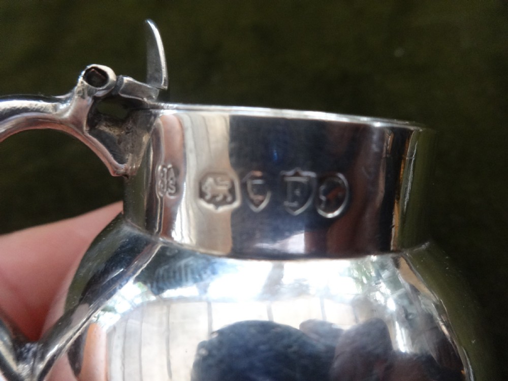 Jug Shaped Mustard Pot View II