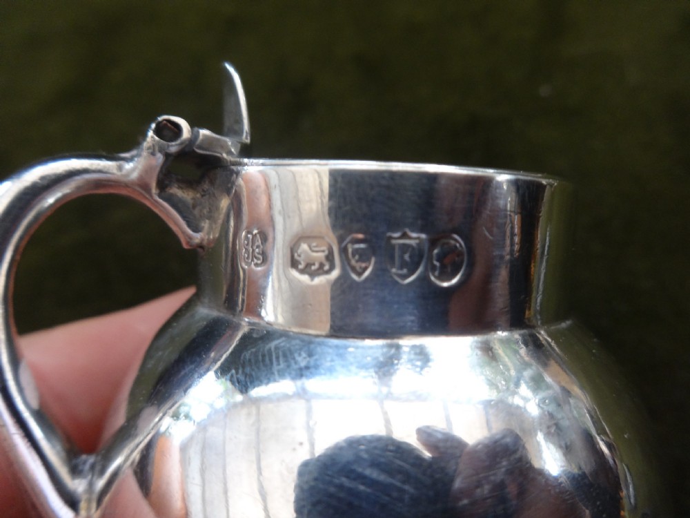 Jug Shaped Mustard Pot View III