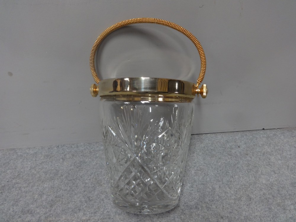 Wonderful Gilt Metal Wine Cooler View IV