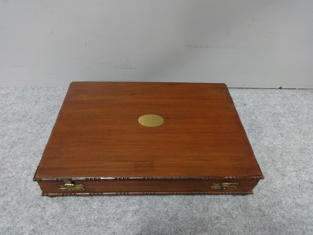 Outstanding Blotter with Sevres Plaque View VII