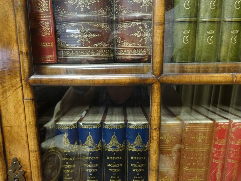 Outstanding Walnut Bookcase View IV