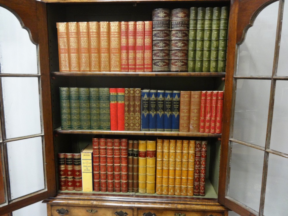 Outstanding Walnut Bookcase View XI