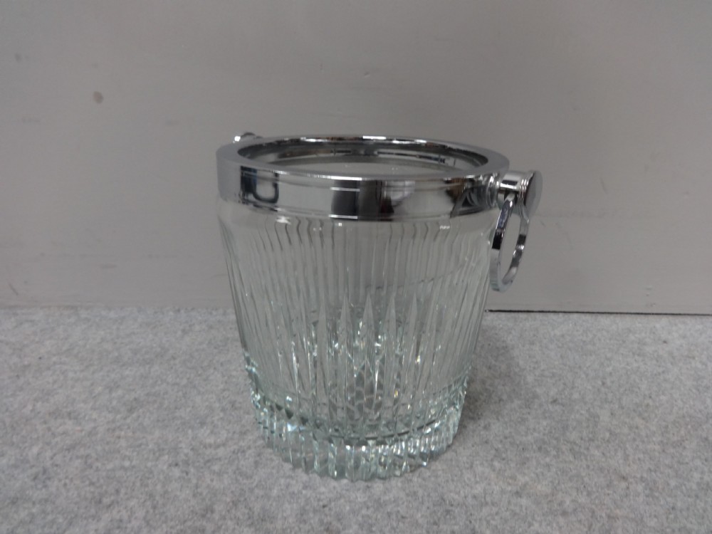 Super French Art Deco Chrome Wine Cooler