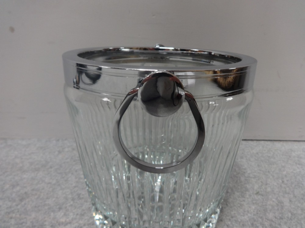 Super French Art Deco Chrome Wine Cooler View II