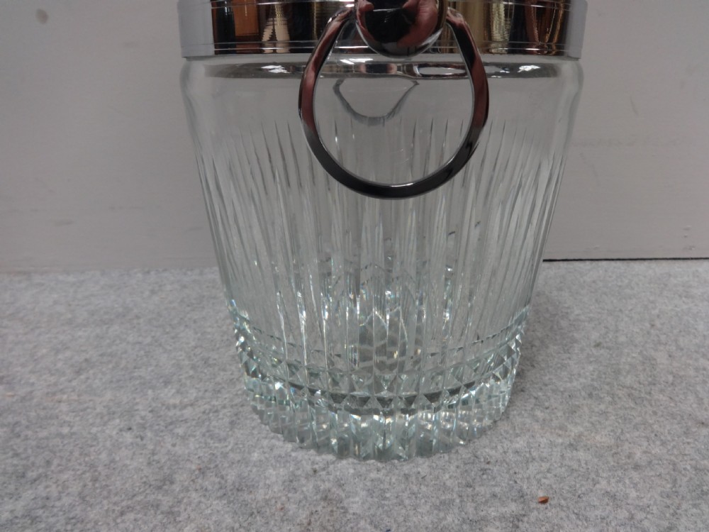 Super French Art Deco Chrome Wine Cooler View III
