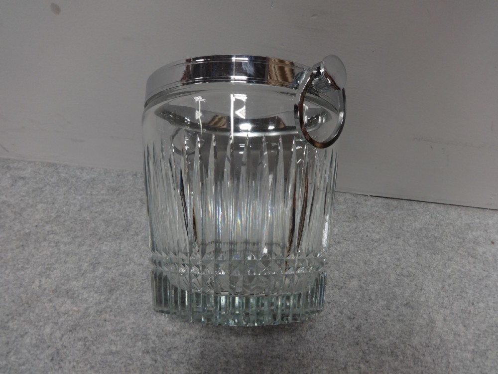 Super French Art Deco Chrome Wine Cooler View IV