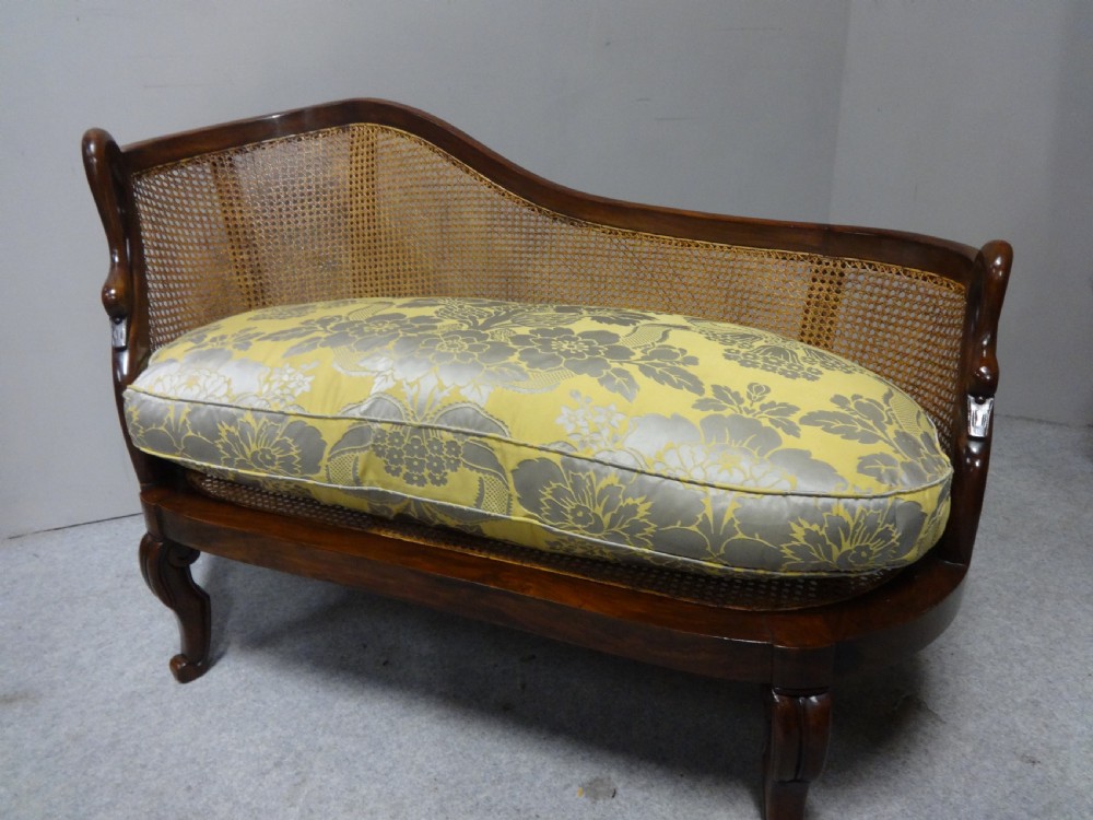 Wonderful Bergere Chaise Lounge of small proportions View IX