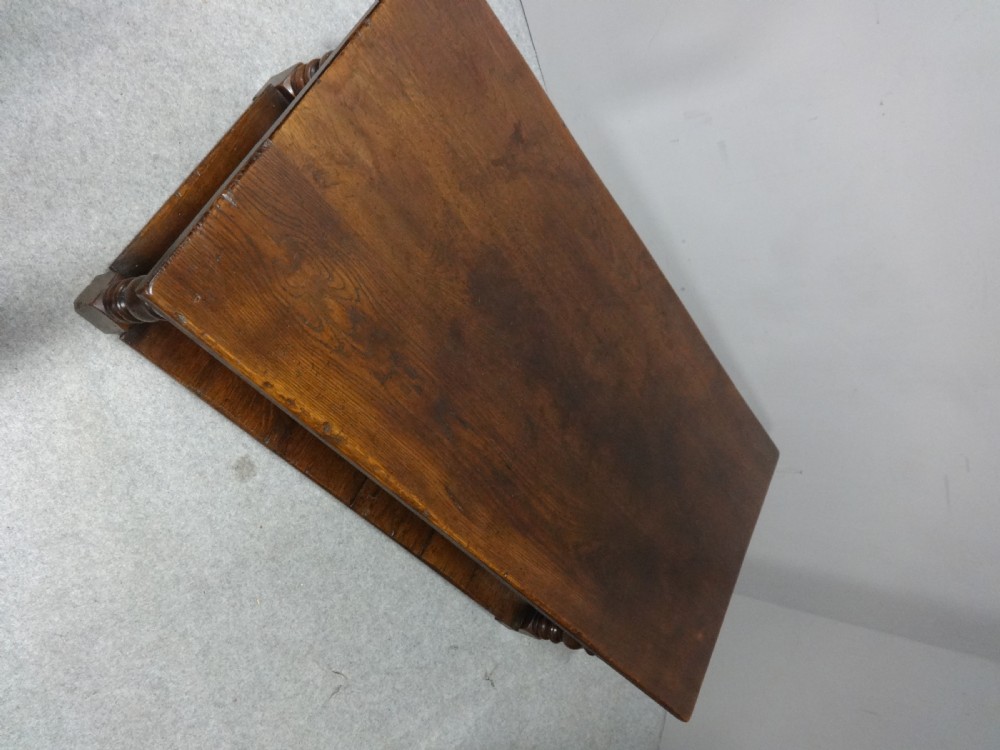 Superb Oak Plank Coffee Table View VI
