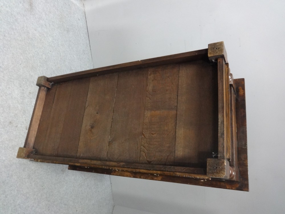 Superb Oak Plank Coffee Table View VII
