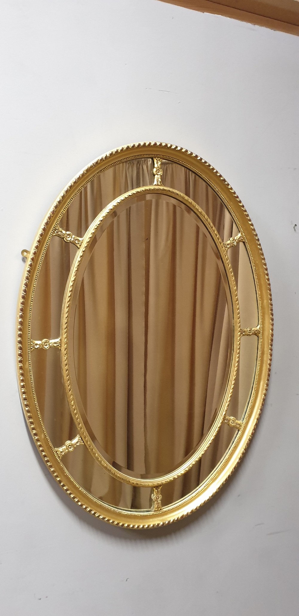 Superb French Marginal Gilt Mirror 