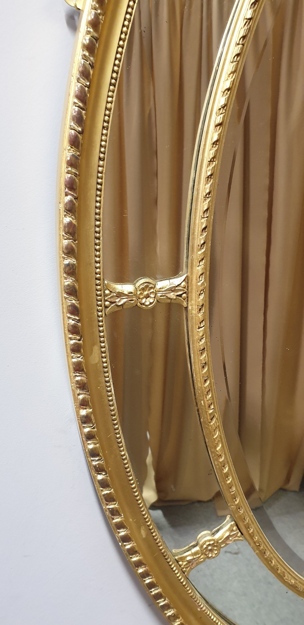 Superb French Marginal Gilt Mirror  View II