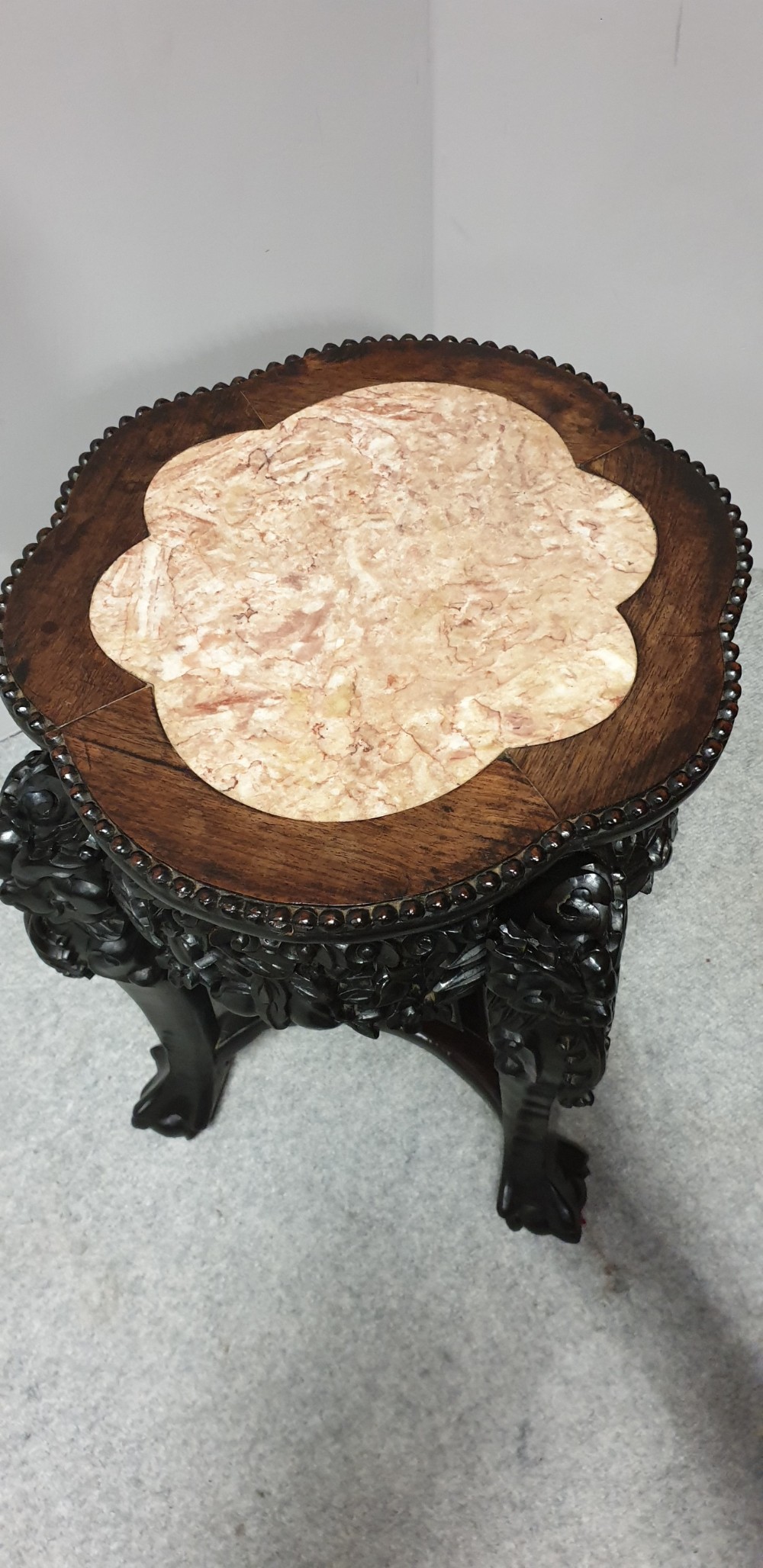 Good Oriental Padauk Stand View IV
