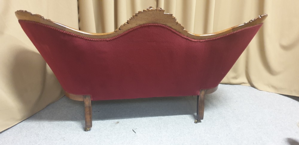 French Walnut Sofa View X