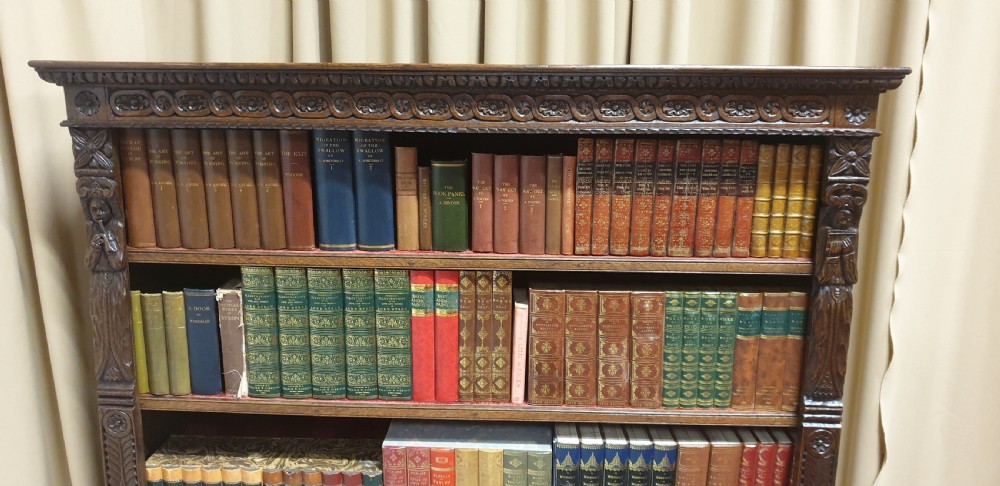 Wonderful Victorian Adjustable Library Bookcase  View IV