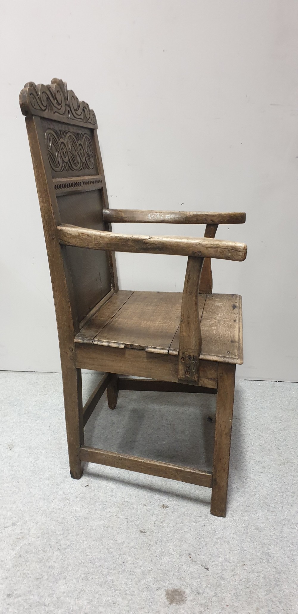 Period Oak Wainscot Chair View IV