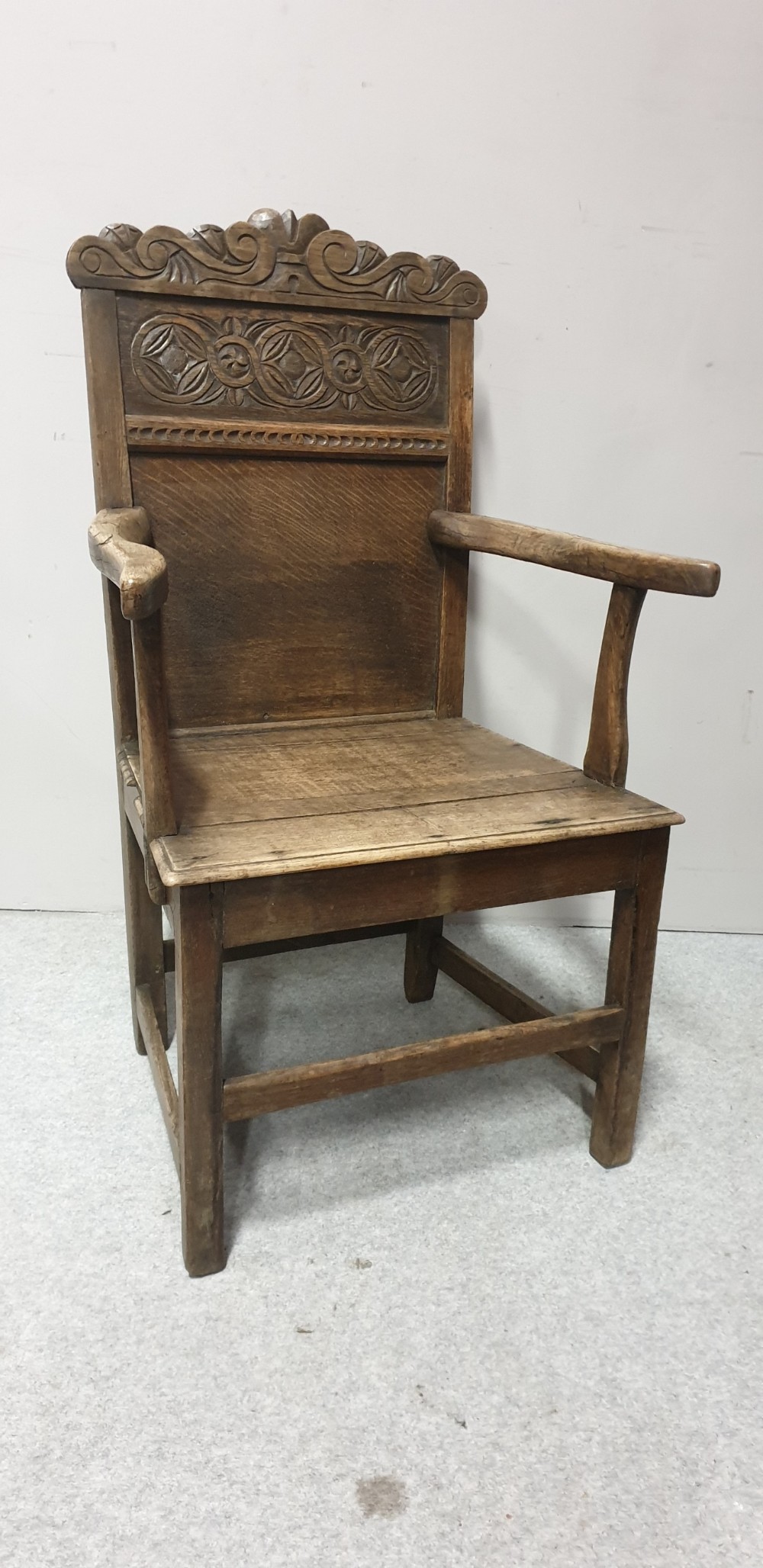 Period Oak Wainscot Chair View V