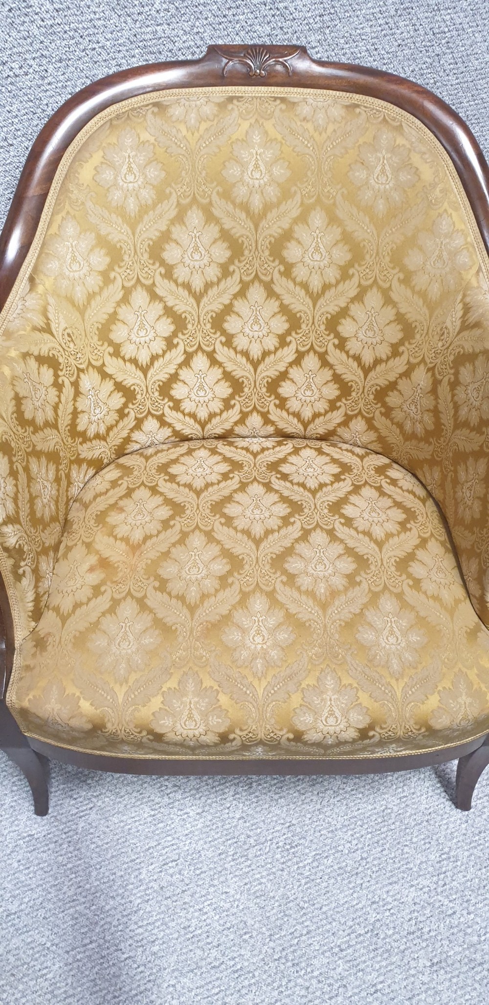 Fabulous Pair Swedish Tub Chairs View IX