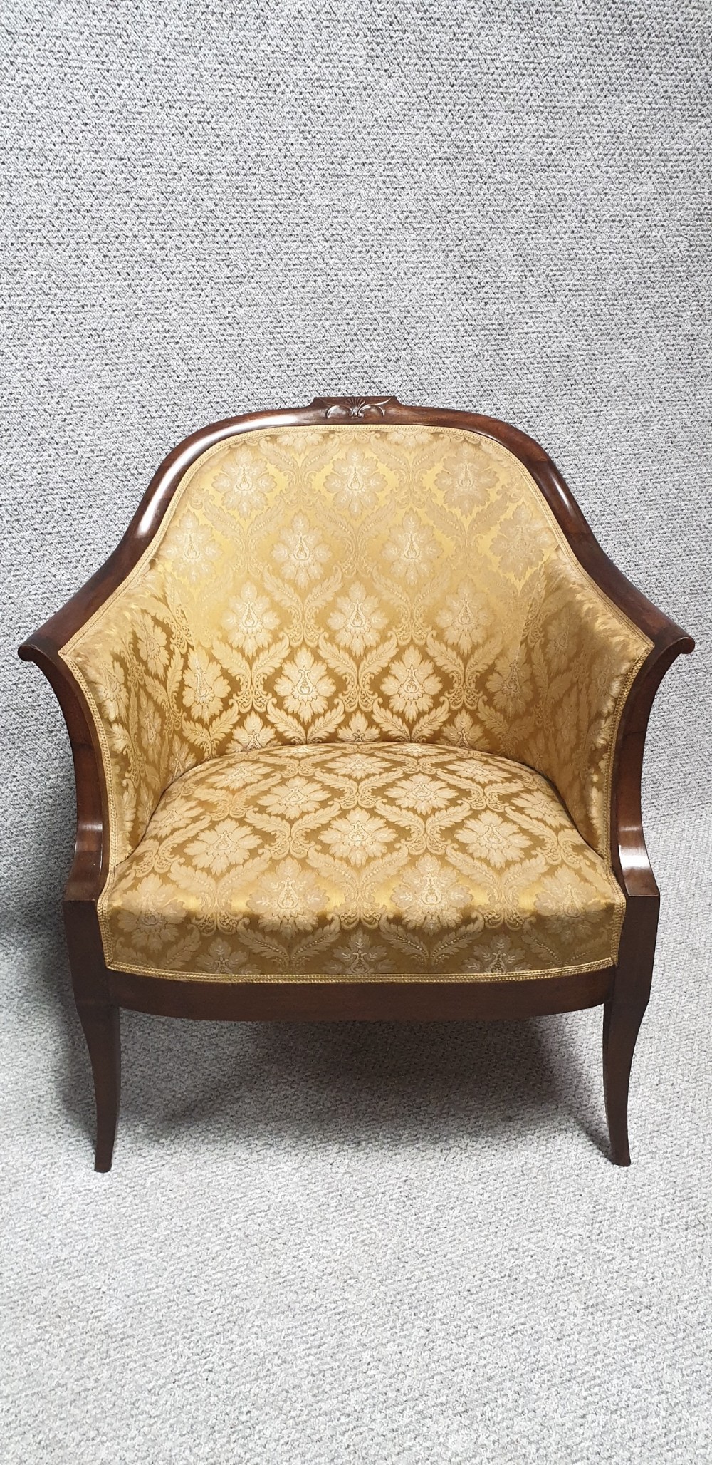 Fabulous Pair Swedish Tub Chairs View X