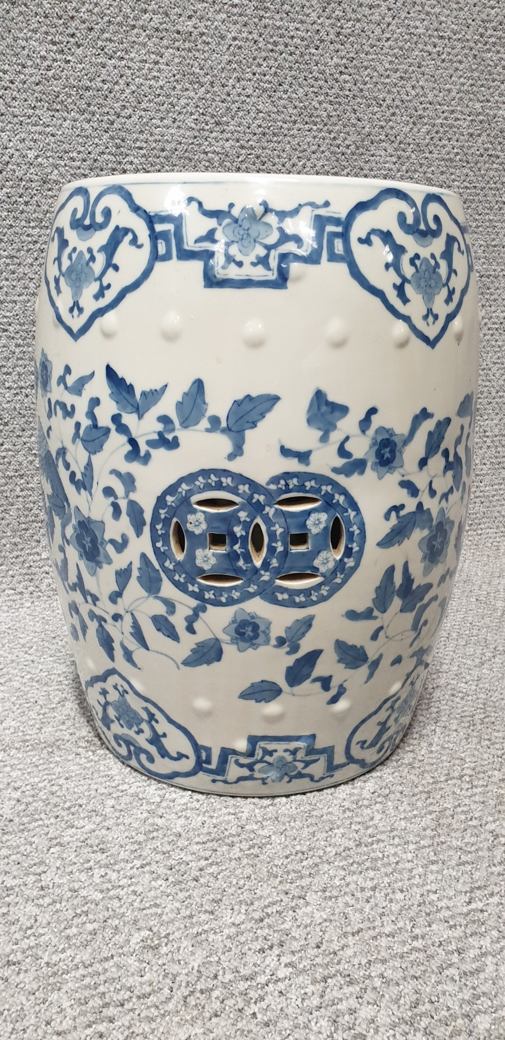 Chinese Porcelain Garden Seat View II