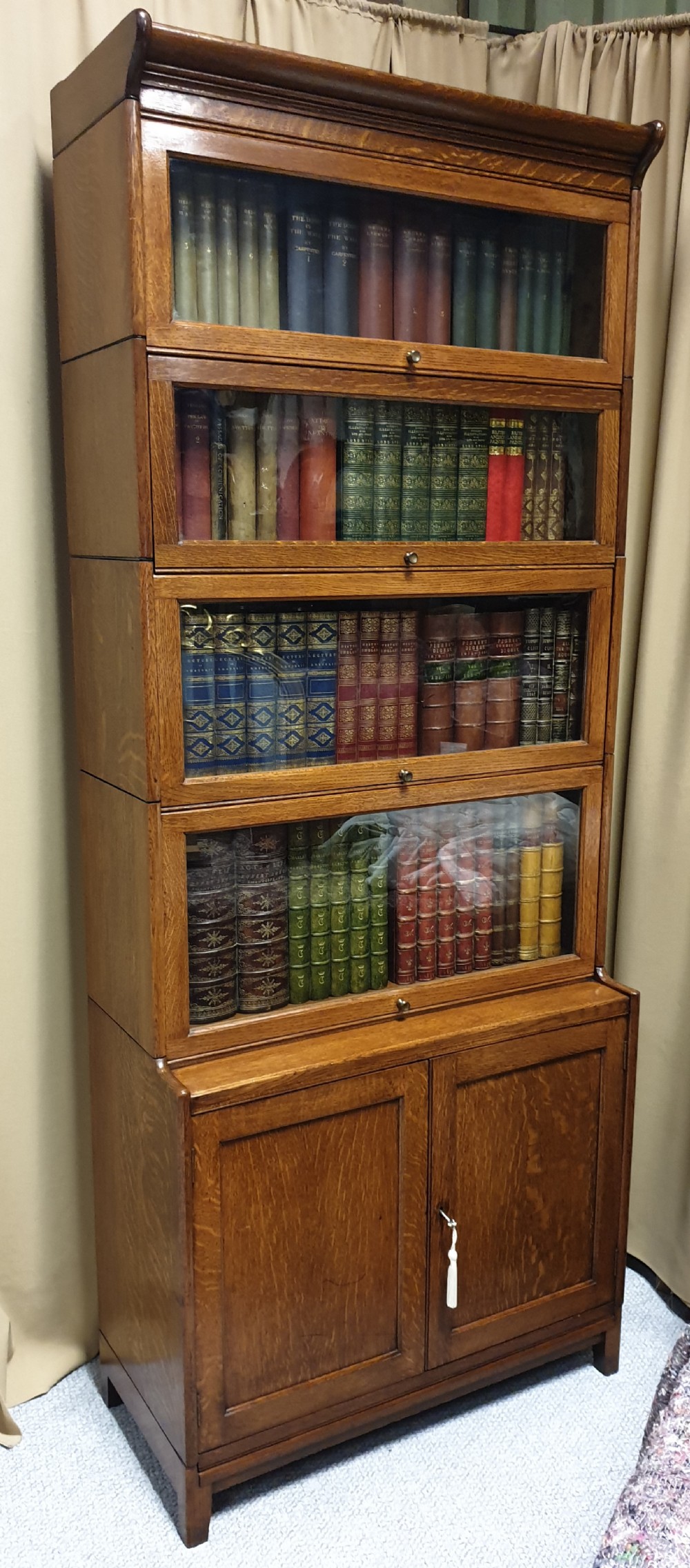 Top Quality Barristers Globe Wernick Sectonal Bookcase