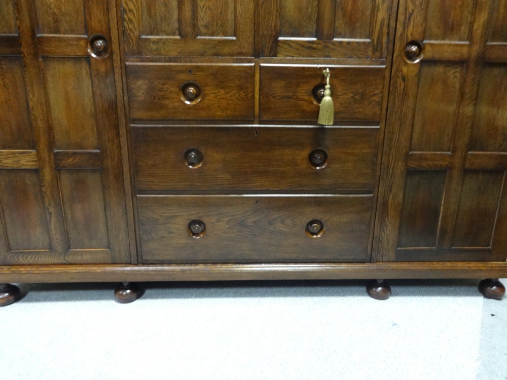 Oak Cottage Compactum Wardrobe of Small Proportions View III
