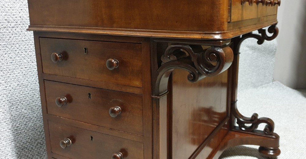 Victorian Mahogany Desk View IV