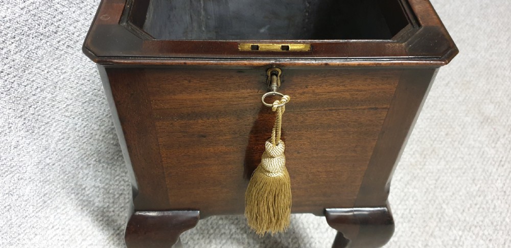 Georgian Mahogany Wine Cooler Cellarette  View III