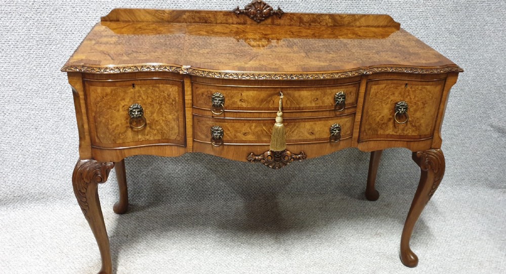 Outstanding Burr Walnut Sideboard  View II