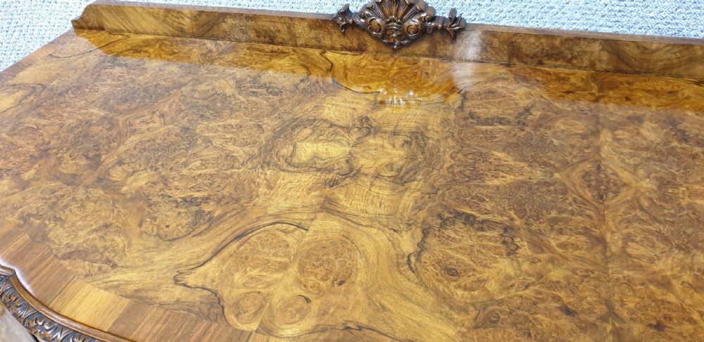 Outstanding Burr Walnut Sideboard  View V