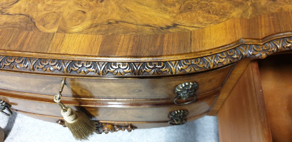 Outstanding Burr Walnut Sideboard  View VI