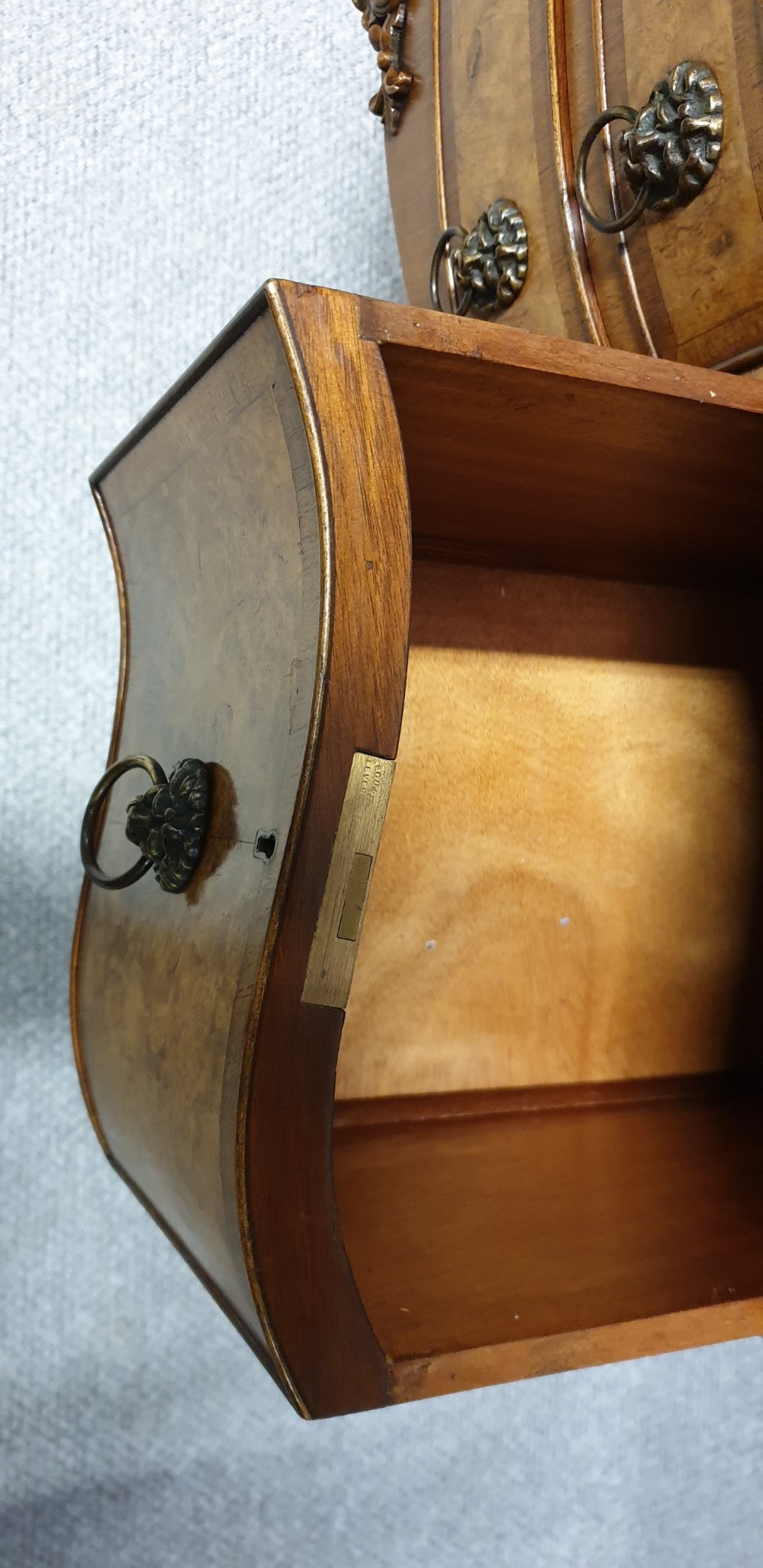 Outstanding Burr Walnut Sideboard  View VII