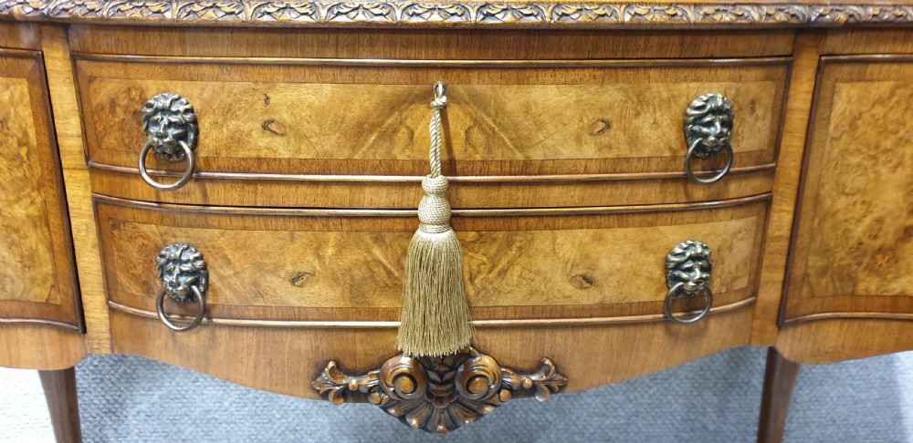 Outstanding Burr Walnut Sideboard  View XIV