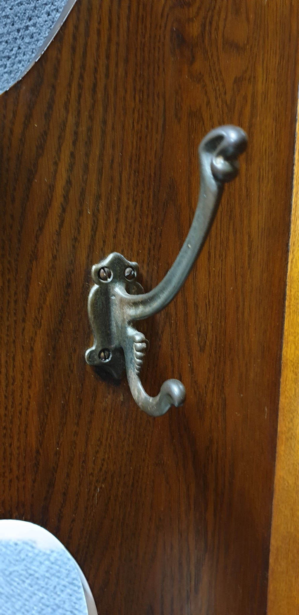Art Nouveau Oak Hallstand View V