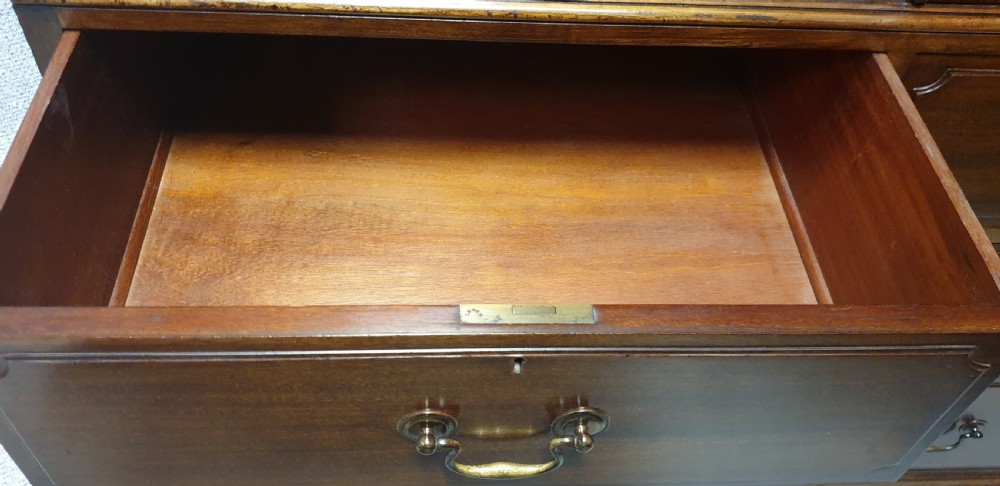 Victorian Mahogany Linen Press  View VII