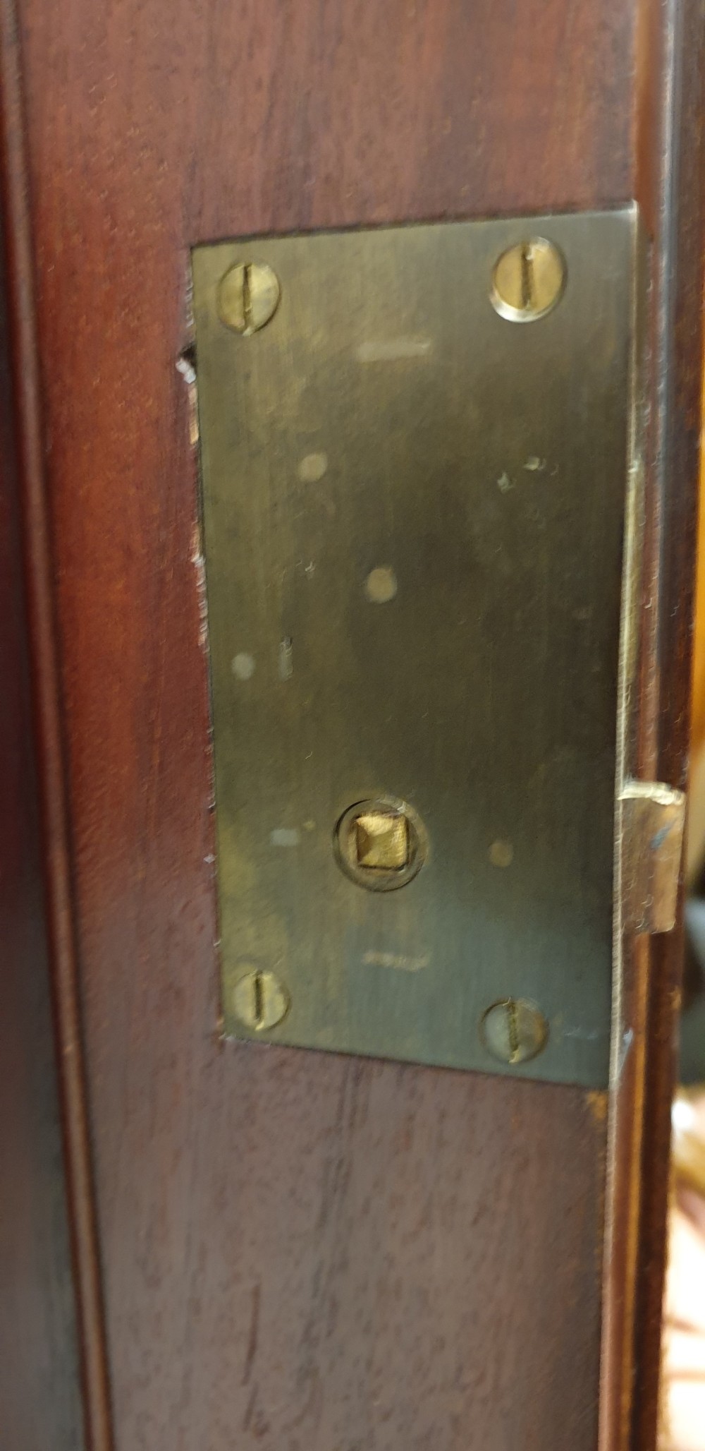 Victorian Mahogany Linen Press  View IX