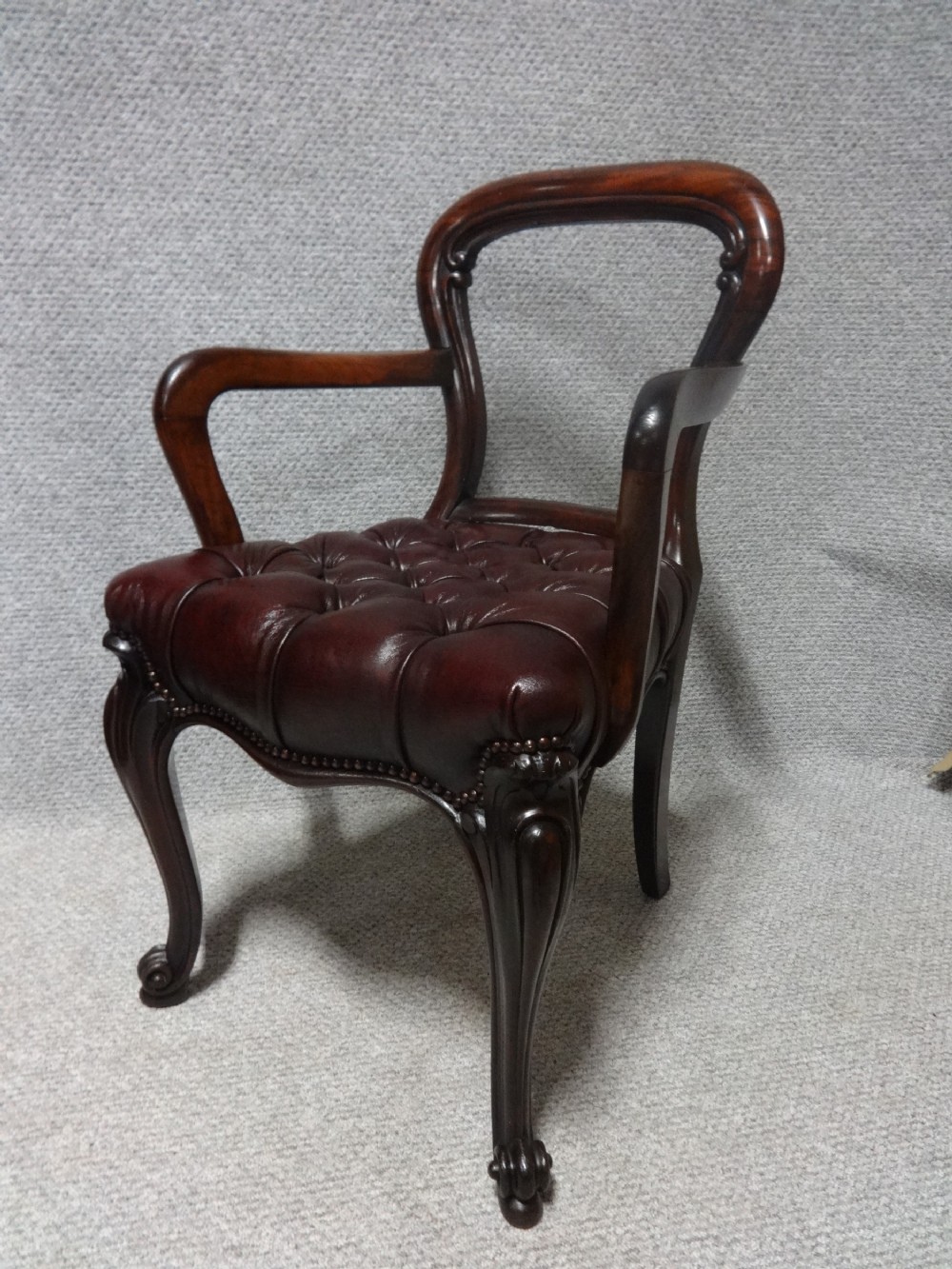 Victorian Mahogany Desk Chair