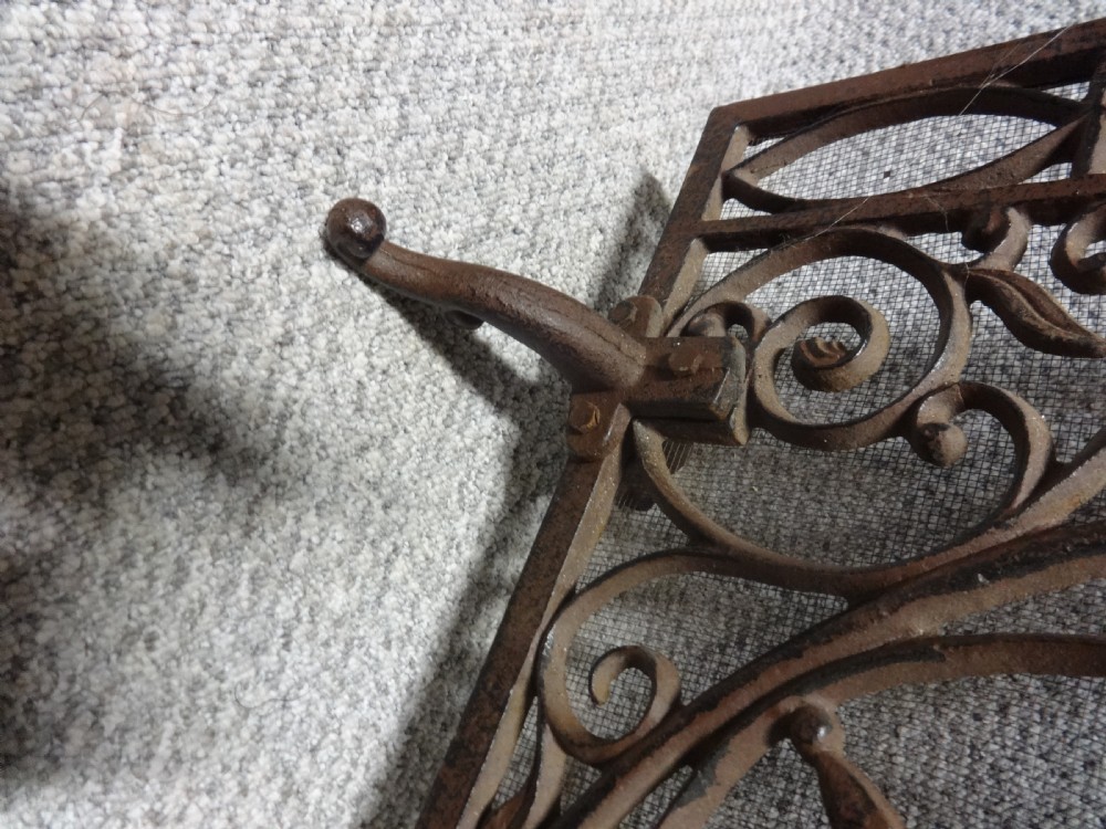 Cast Iron Fire Guard View IV