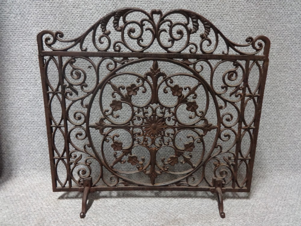 Cast Iron Fire Guard View V