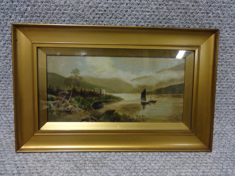 Oil On Canvas E. Stanley