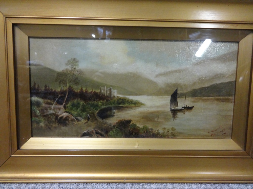 Oil On Canvas E. Stanley View II