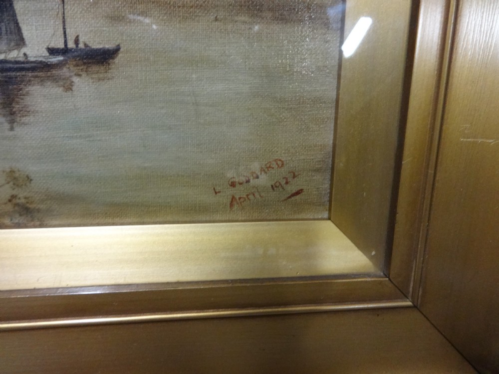 Oil On Canvas E. Stanley View III