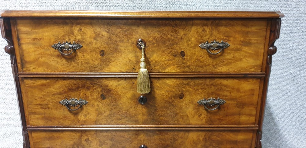 Burr Walnut Chest of Drawers View III