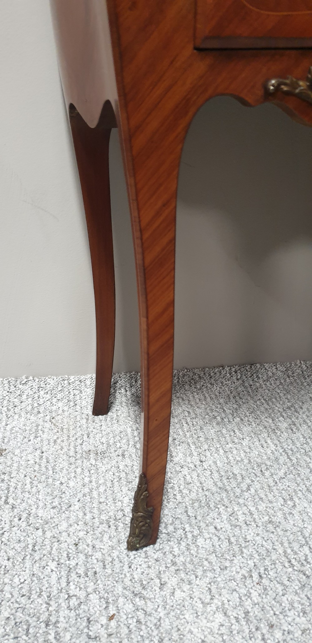 Pair French Bedside Cabinets  View V