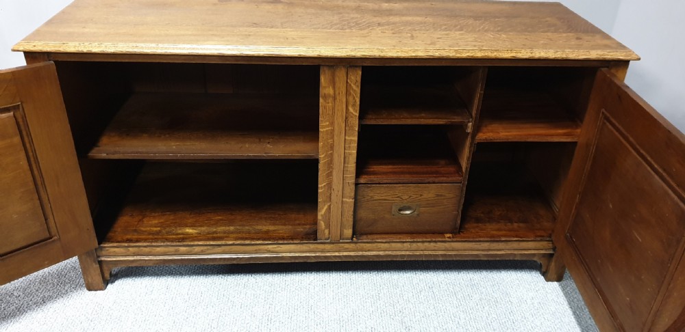 Art Nouveau Golden Oak Sideboard  View IV