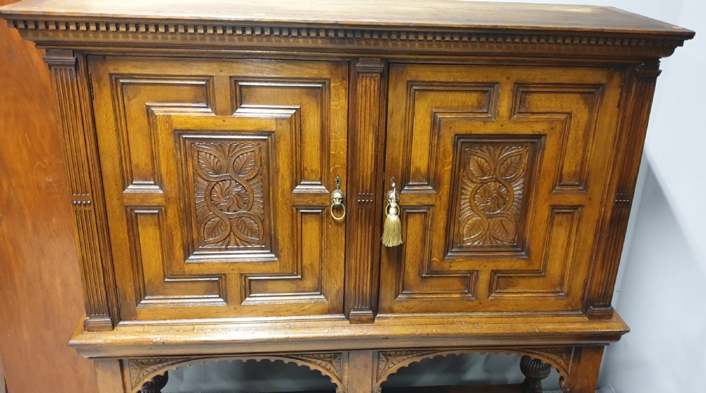 Magnificent Oak Cabinet on Stand View IV