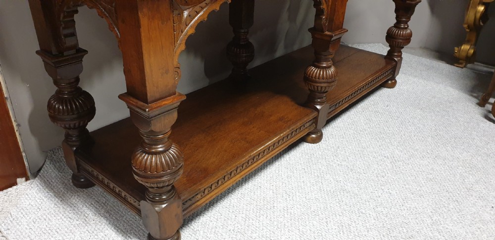 Magnificent Oak Cabinet on Stand View XV